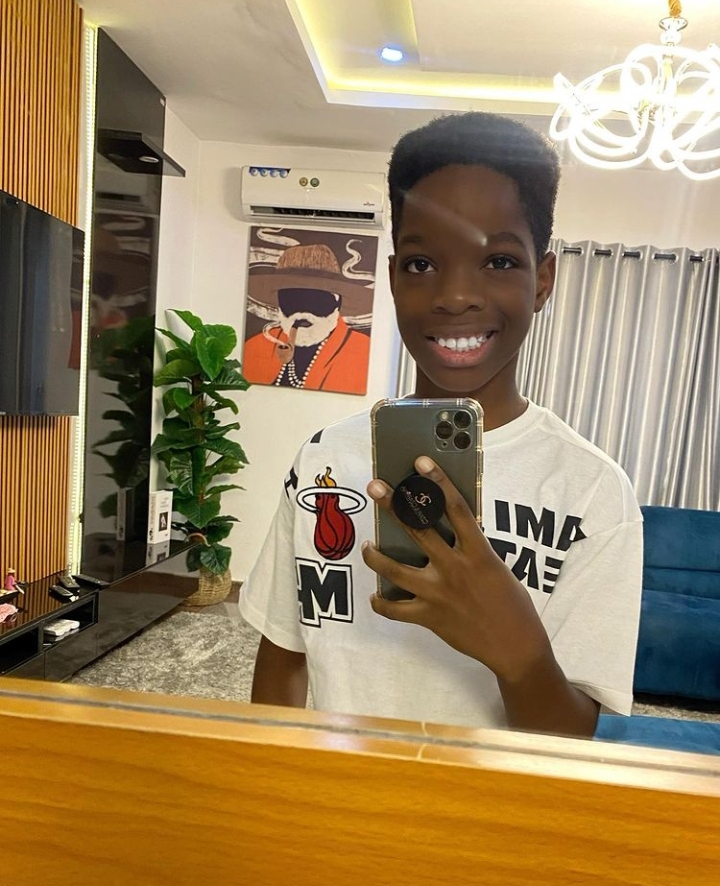 Wizkid's Son, Boluwatife