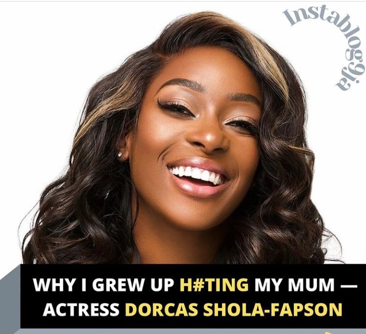 Actress Dorcas Shola-Fapson