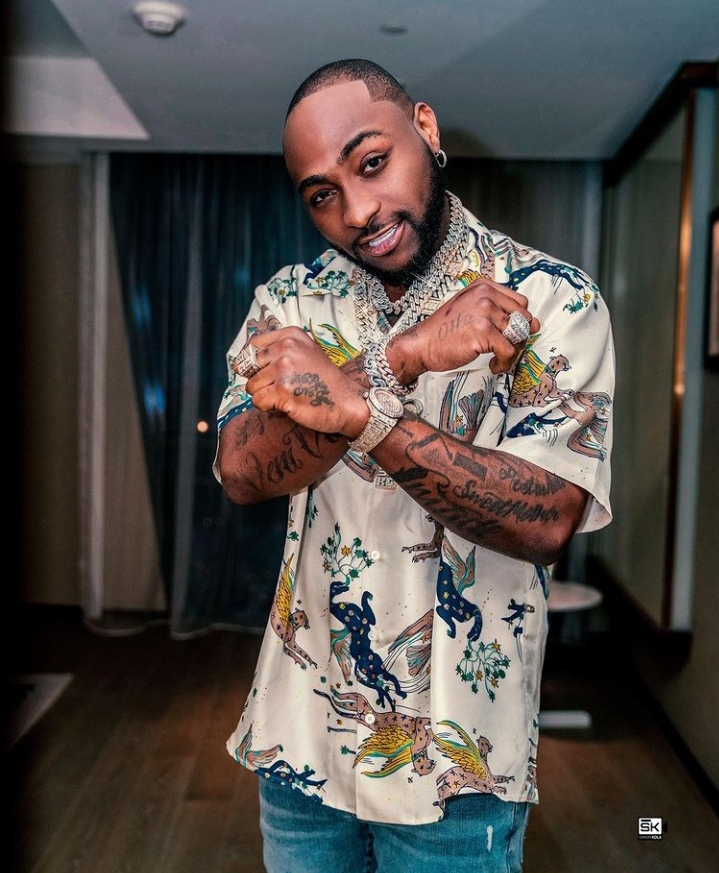 You are my twin” Davido and babymama, Amanda celebrate daughter, Hailey