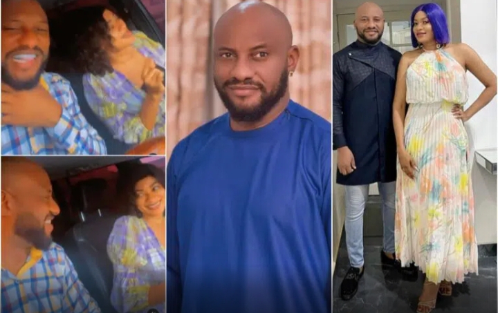 Actor Yul Edochie and wife reunite