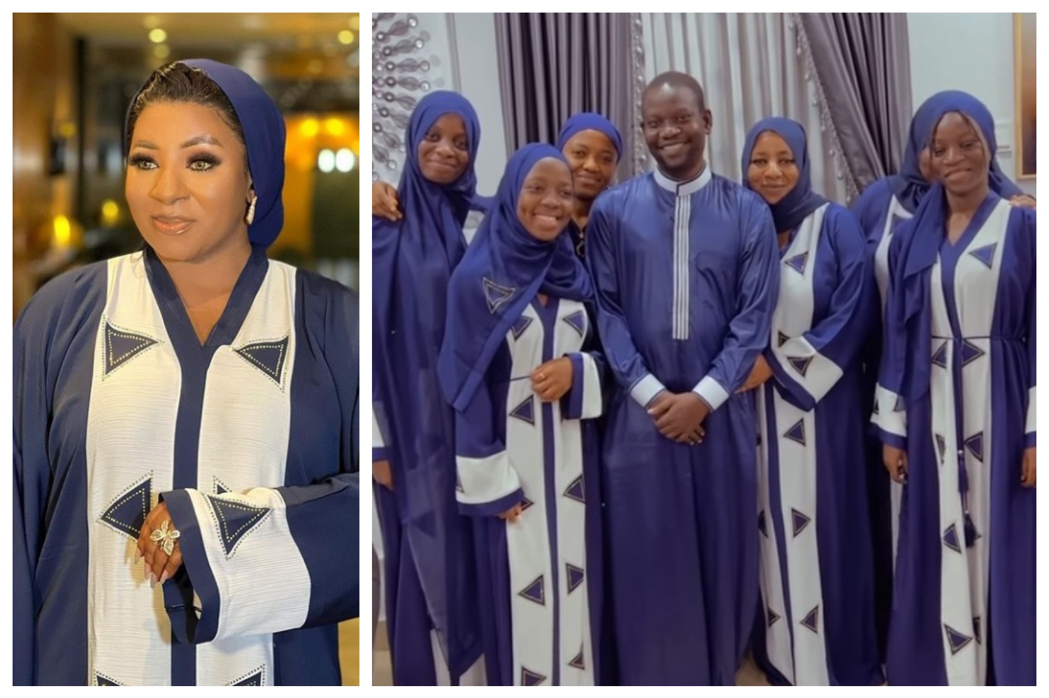 Mide Martins shares epic family photo