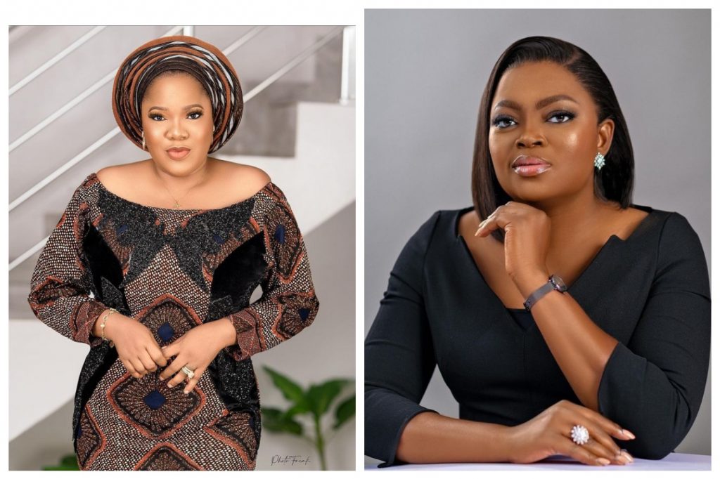 Are you now chasing Funke Akindele” Nigerians fault Toyin Abraham as she launches new project