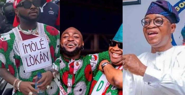 Singer Davido blows hot as INEC officials refuse to do the needful to his uncle