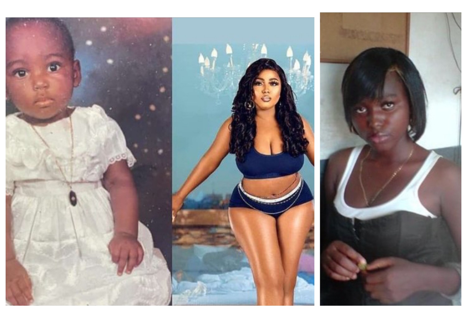 Fast-rising Actress, Bakare Zainab Shares Her Childhood, and Throwback Pictures on Social Media