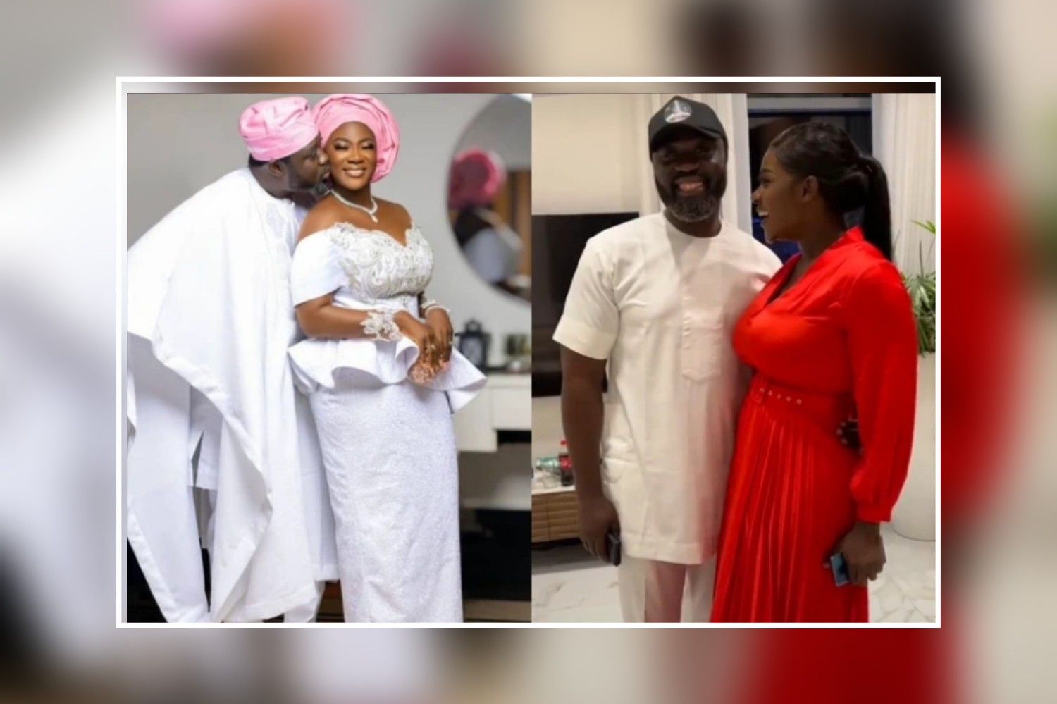 My sweet love portion" - Mercy Johnson's husband, Prince Okojie gushes over his wife