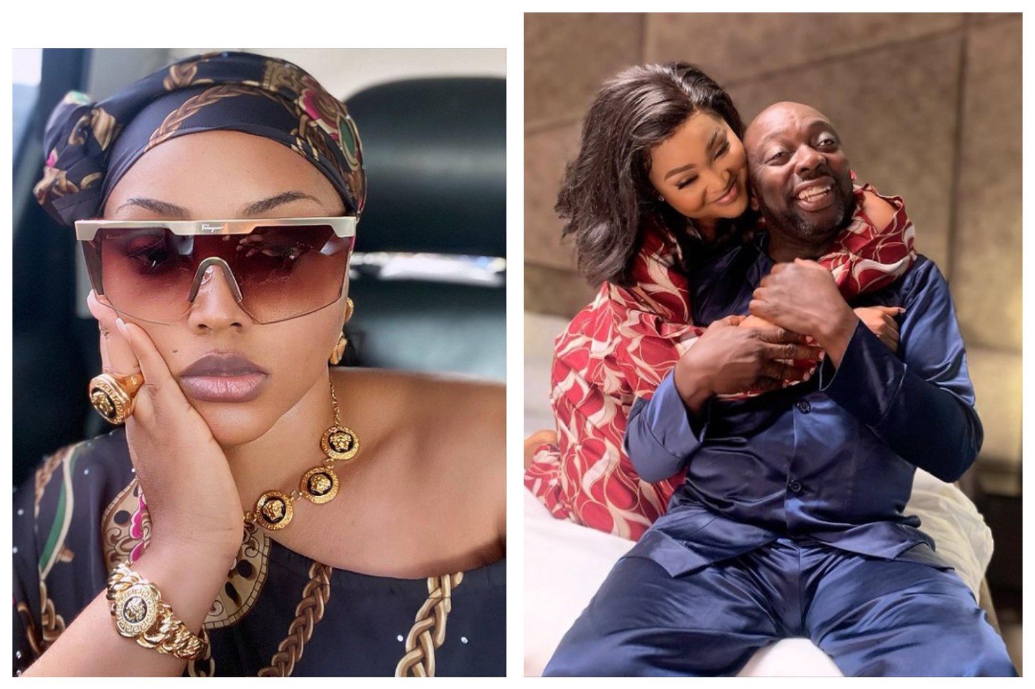 Reactions As Actress, Mercy Aigbe Poses With Actor, Segun Arinze In New Photos