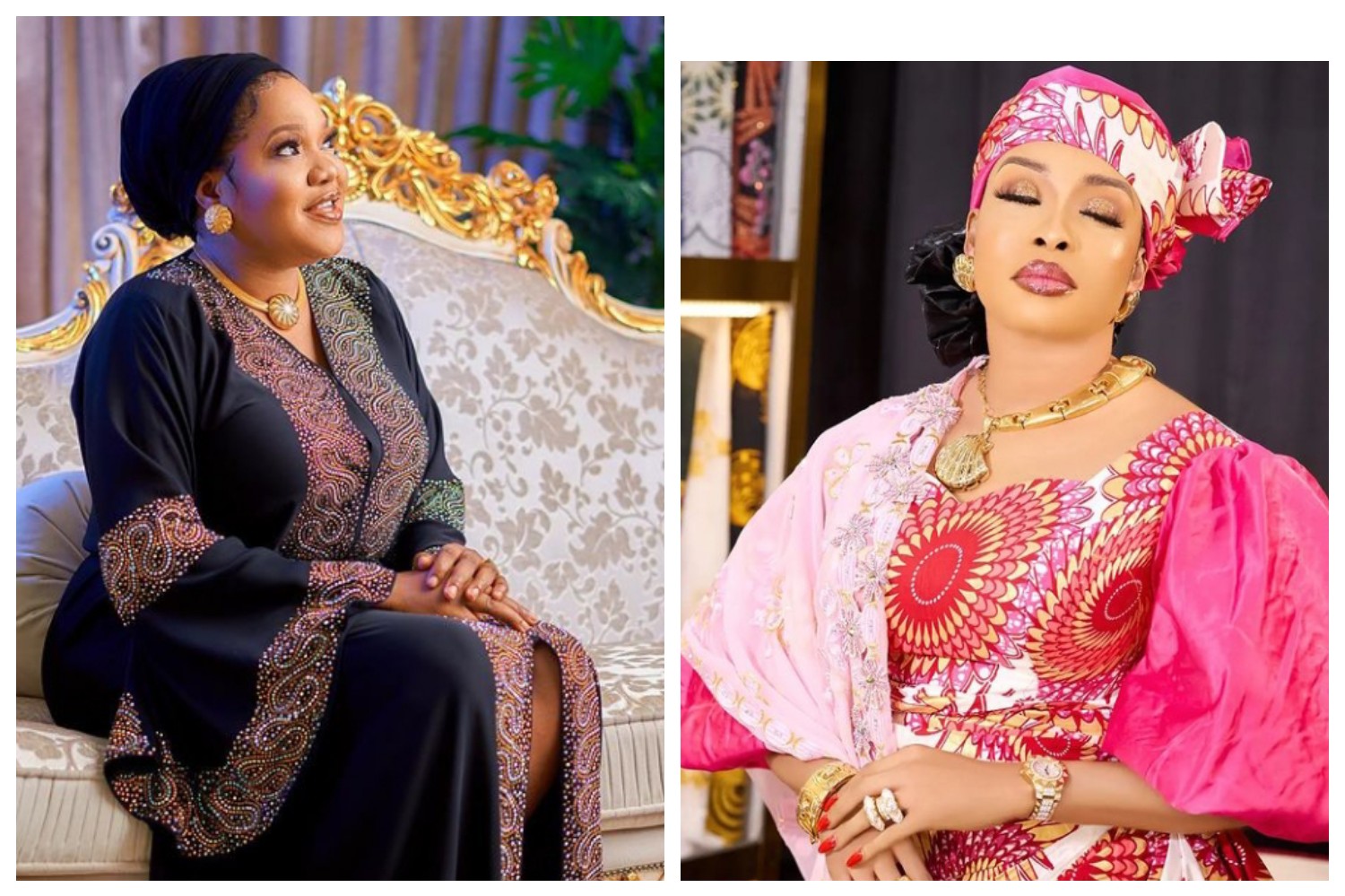 Fans applaud Toyin Abraham as she squashes beef with Lizzy Anjorin