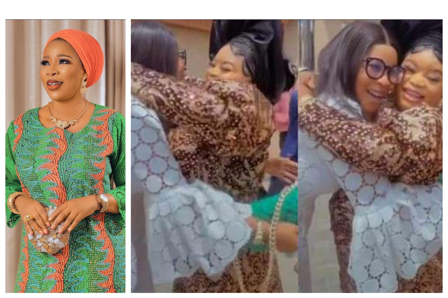 Actress Kemi Korede makes a bride emotional on her wedding day (Video)