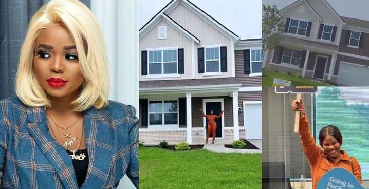 Actress, Tosin Shokoya acquires multimillion naira mansion in the United States