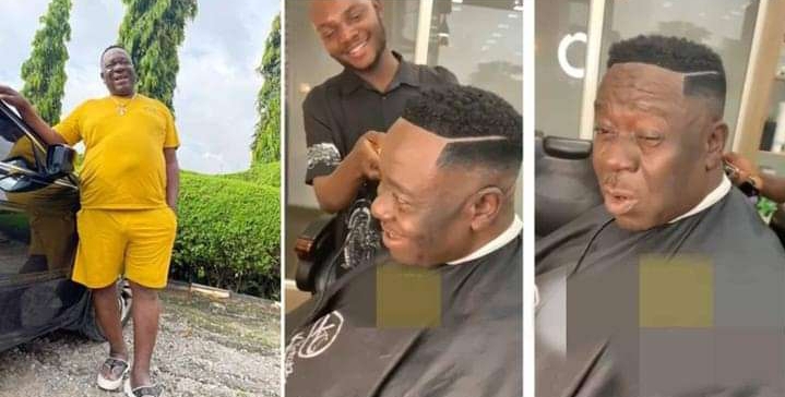 I don’t want to look young’ — Actor Mr Ibu replies barber, reveals what his desire