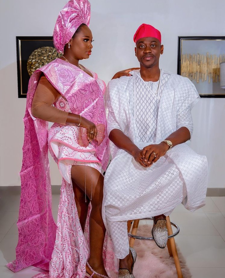 So proud of you baby” Actress Mo Bimpe beams with joy as she celebrates her husband, Lateef Adedimeji’s achievement