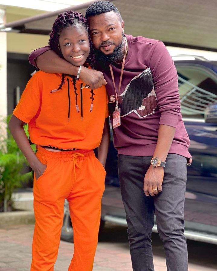 Actress, Toyin Abraham's Husband Kolawole Ajeyemi Shares Cute Pictures With His Grown Up Daughter