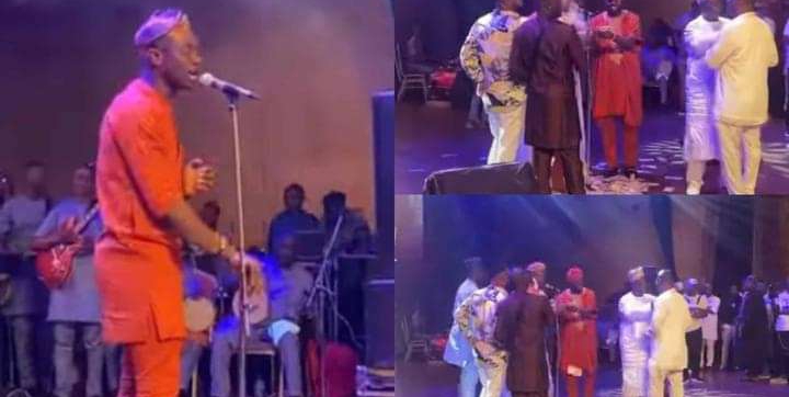 50years on stage: Adedimeji Lateef steals the spotlight as he serenades Kwam1 with classic tunes