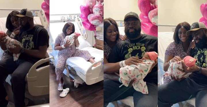 Skitmaker Lasisi Elenu and fiancee welcome first child (Video)