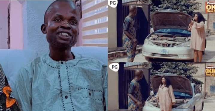 Reactions as Oriogbade features in Yoruba movies with actress Wumi Toriola