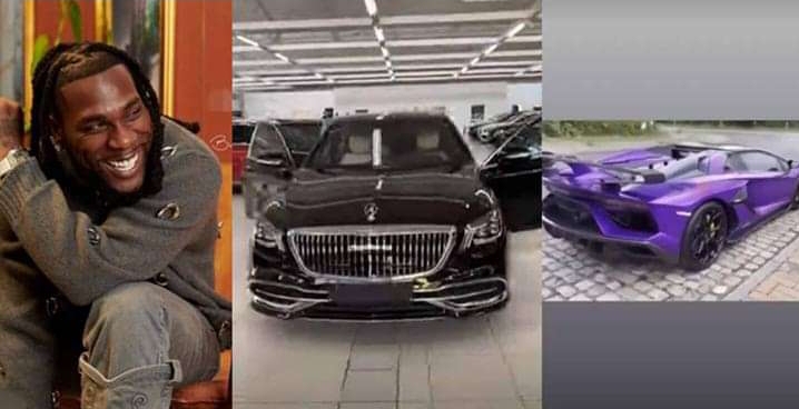 He is still broke – Reactions after Burnaboy splashed millions on brand new Lamborghini and Maybach