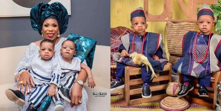 Actress Bimbo Success says powerful prayers for her twins as they clock one