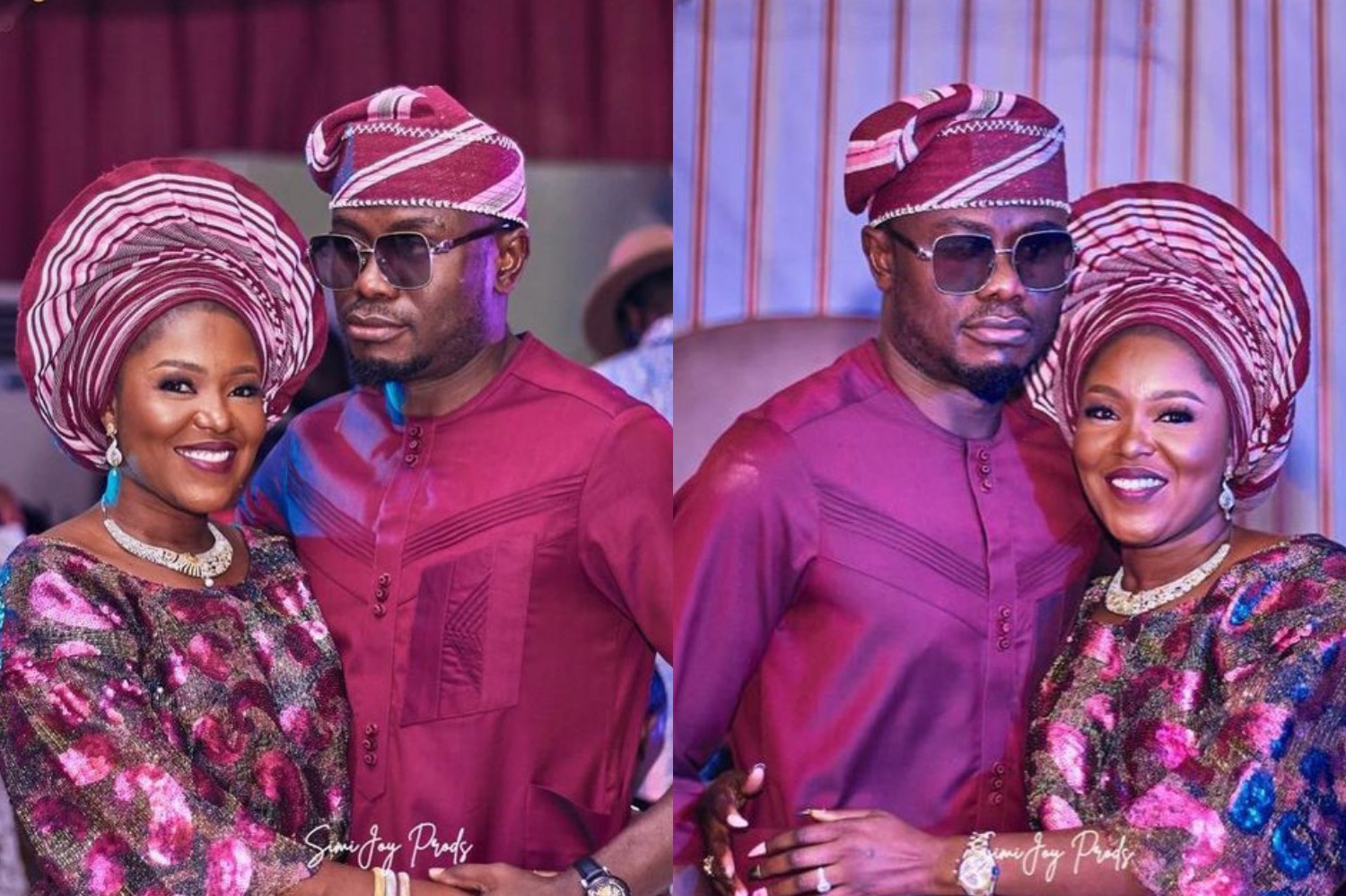 "My Power Couple" Reactions As Popular Actress, Biola Adebayo Shares Lovely Photos With Husband At An Event