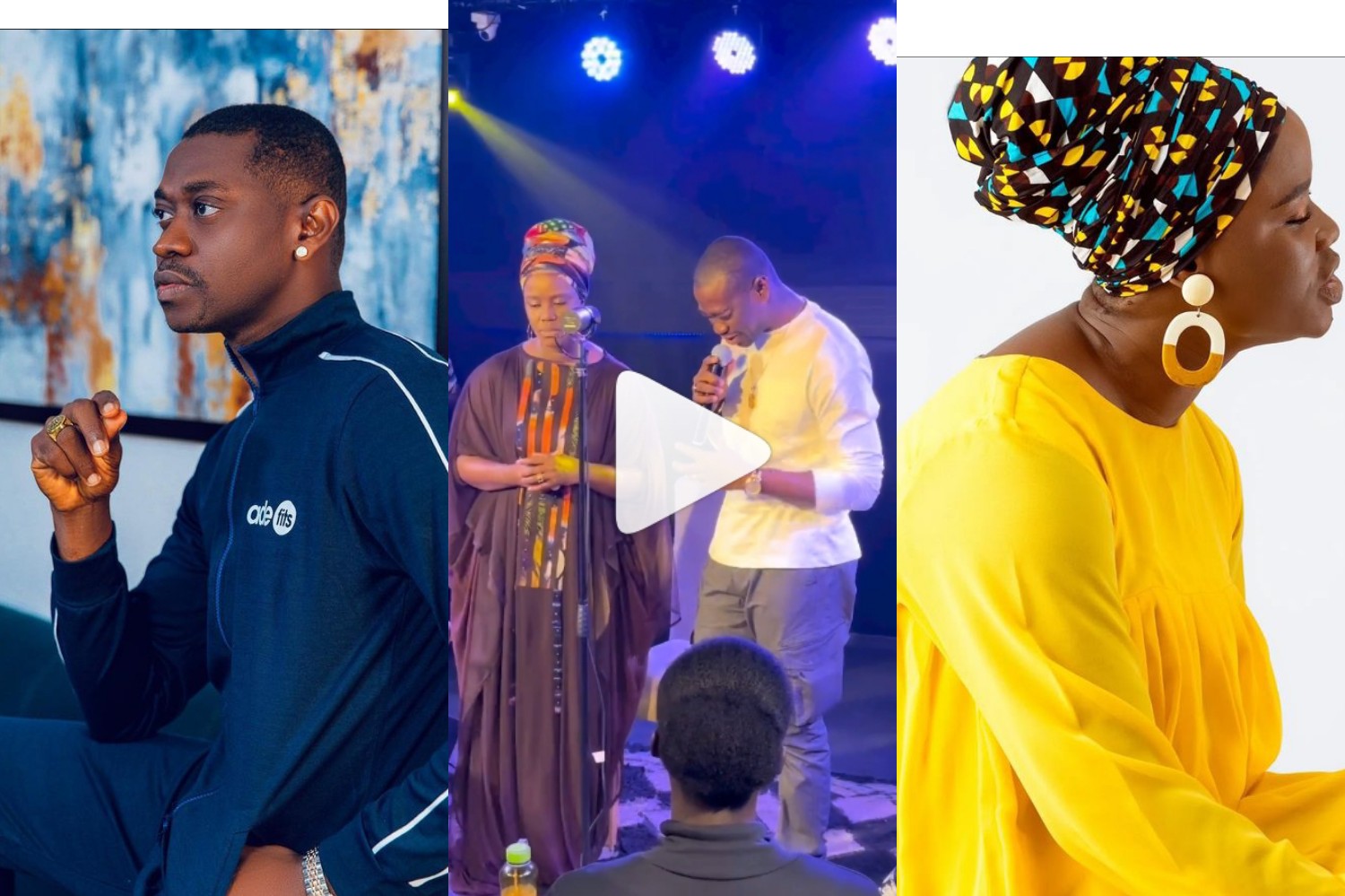 See the moment Lateef Adedimeji recite Quran in a worship with gospel singer Sola Allyson (video)