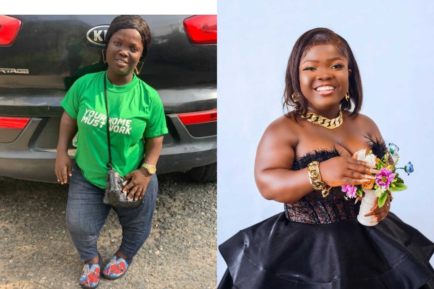 Meet Olubummy, The Beautiful And Talented Dwarf Comedienne Who Acts Alongside Other Top Comedians