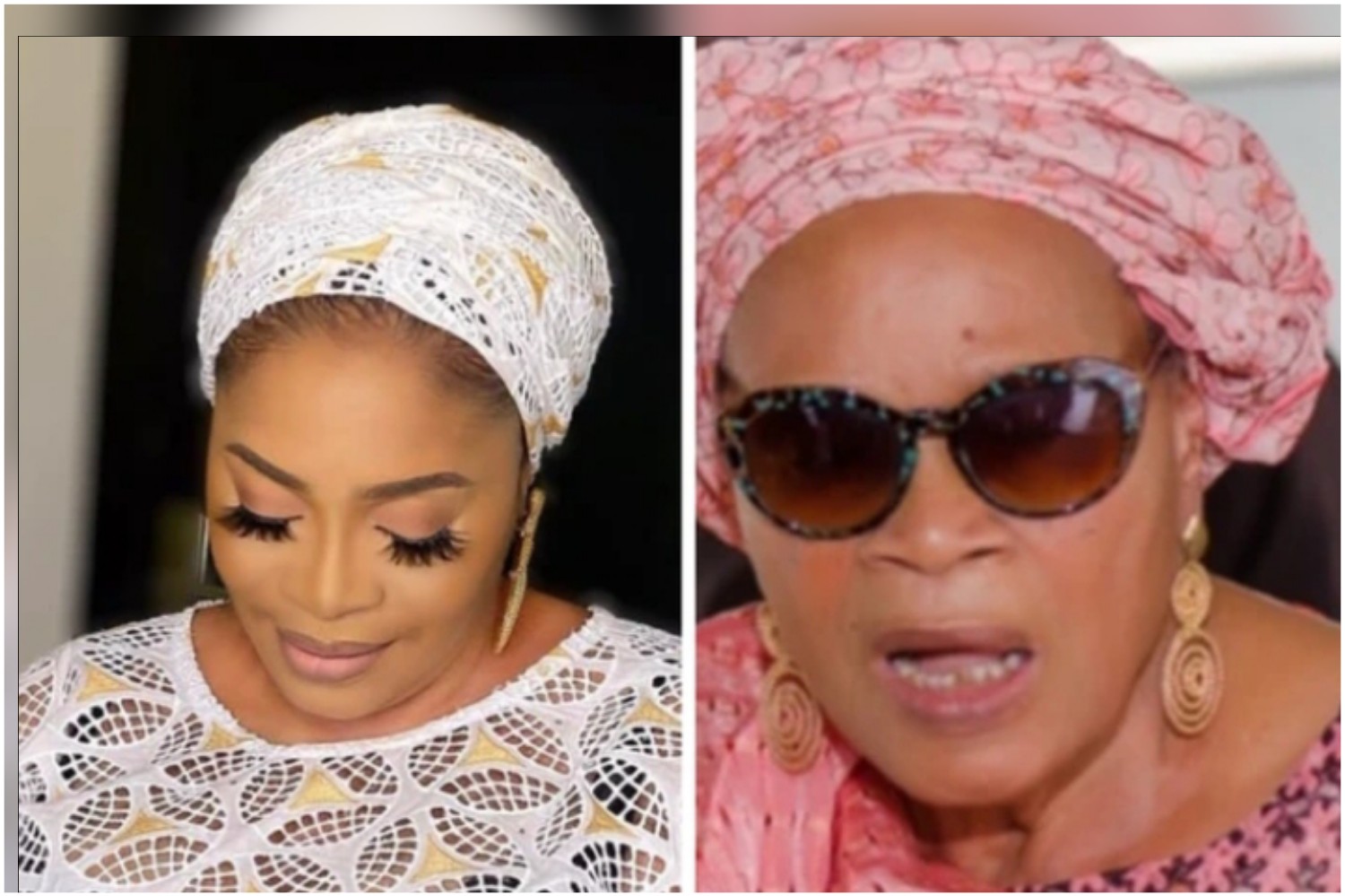 Nollywood Actress, Remi Surutu Buried Her Late Mother Today In Her Hometown