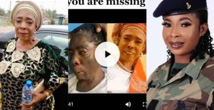 “My mum Survive 5 Stroke attack” – Actress Iyabo Oko Daughter Fumes At a Video Making Jest of Her Mum Skin As a Result of Bleaching (Video)