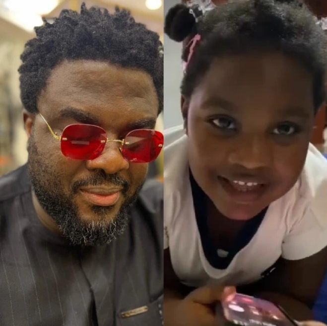 Aremu Afolayan Celebrates Daughter's Birthday with Beautiful Photos