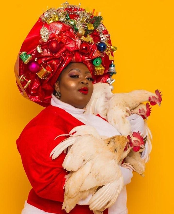 Actress, Eniola Badmus Causes A Stir As She Celebrates Christmas In A Special Way, Drops Pictures