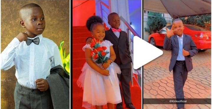 “Kiriku first me make Money still first me find Love” – Fan reacts as kid comedian Kiriku shared a video (WATCH)