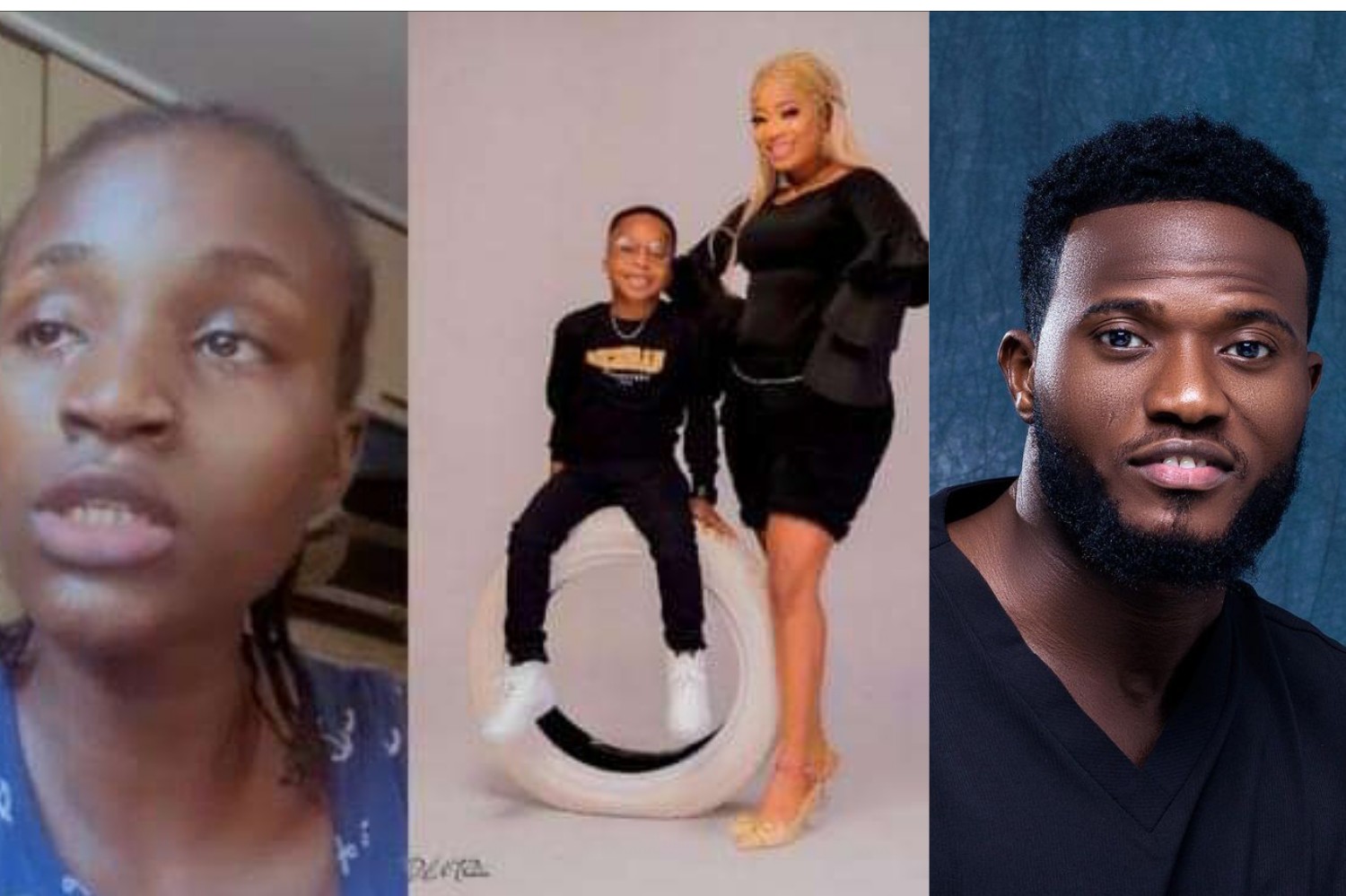 “This is what I hate the most” Bukunmi Oluwasina tearfully pleads with Mustapha Sholagbade after babymama dragged him